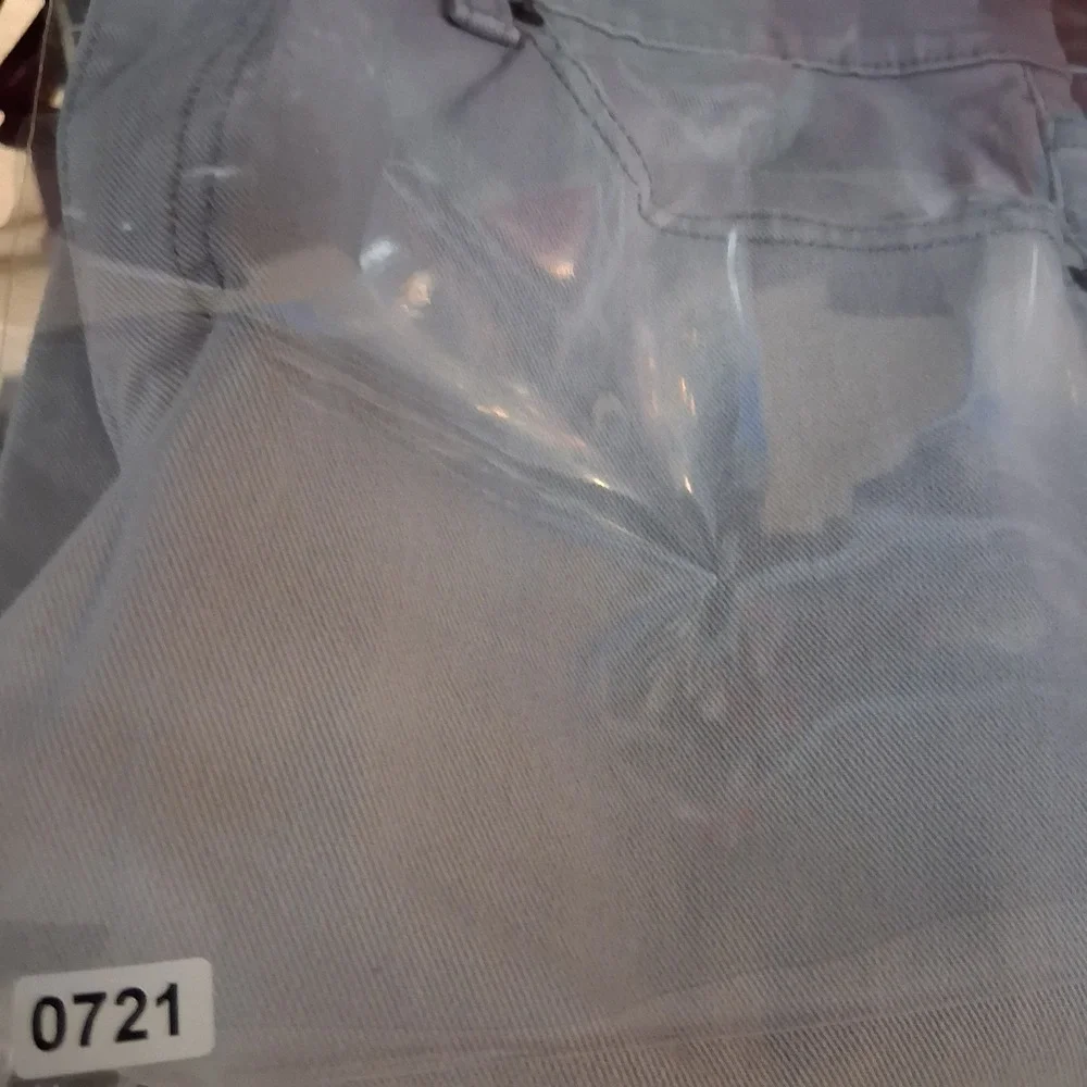 Levis 511 Slim Fit Pants Mens 34x36 Light Gray Cotton Blend Twill Trousers